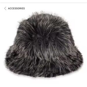 TOUS Faux Fur Carol Bucket Hat